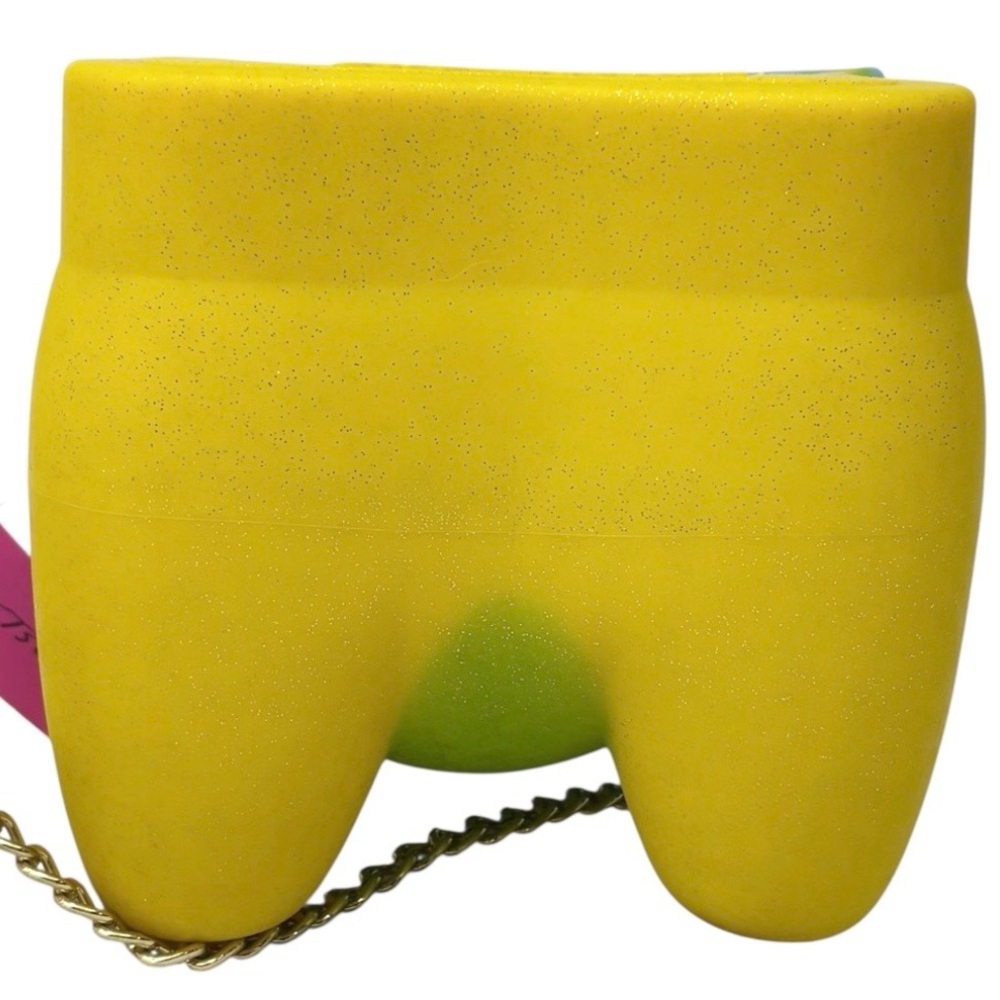 NWT Betsey Johnson Kitsch Bear Necessity Rainbow Gummy Crossbody Polymer Bag - Picture 9 of 16